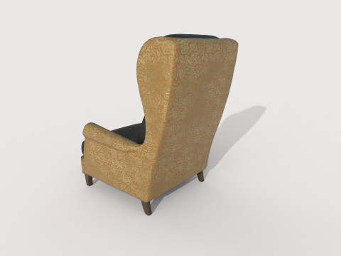 Kursi berlengan 53 Model 3D