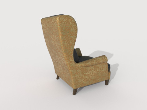 Kursi berlengan 53 Model 3D