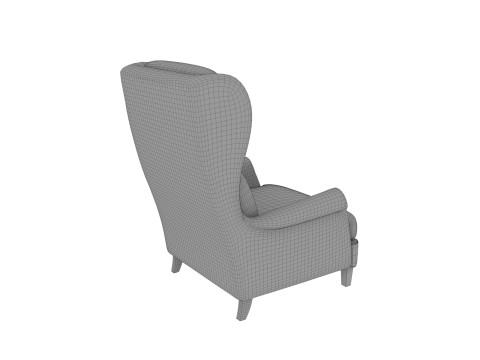 Kursi berlengan 53 Model 3D