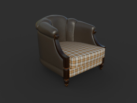 アームチェア 57 3Dモデル