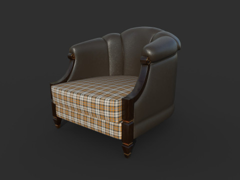 アームチェア 57 3Dモデル