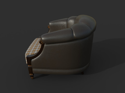 アームチェア 57 3Dモデル