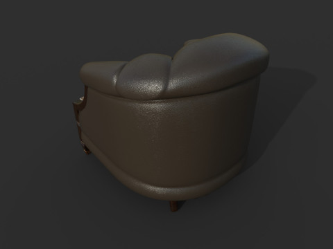 アームチェア 57 3Dモデル