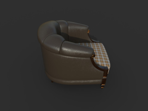 アームチェア 57 3Dモデル