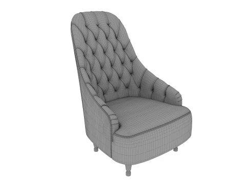 Armchair 58 3D Model