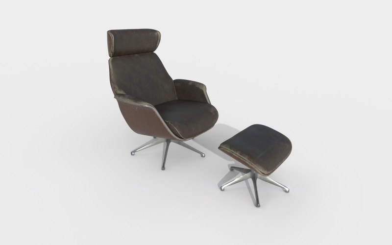 アームチェア 59 3Dモデル .c4d .max .obj .3ds .fbx .stl .blend