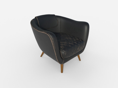 Armchair 61 3D Model
