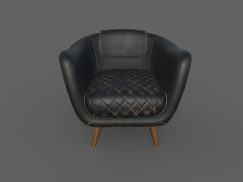 アームチェア 61 3Dモデル