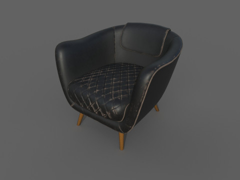 アームチェア 61 3Dモデル