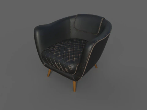Armchair 61 3D Model