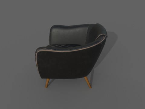 アームチェア 61 3Dモデル