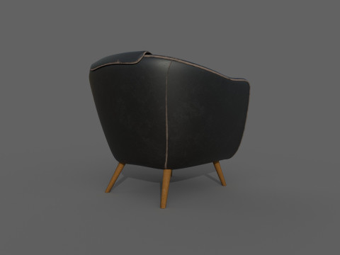 アームチェア 61 3Dモデル