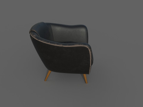 アームチェア 61 3Dモデル