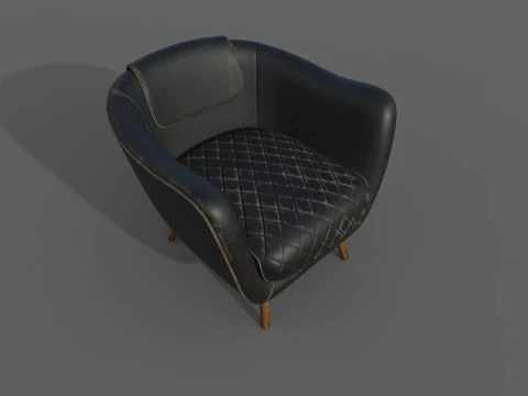 Armchair 61 3D Model