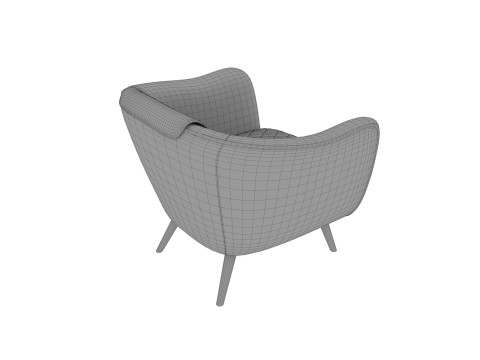 アームチェア 61 3Dモデル