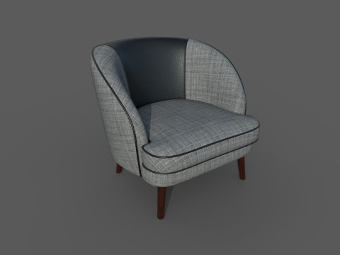 Poltrona 62 Modello 3D