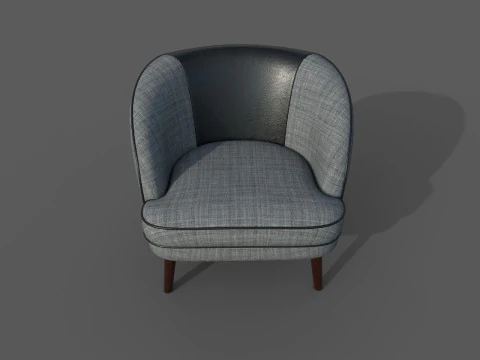 Armchair 62 3D Model