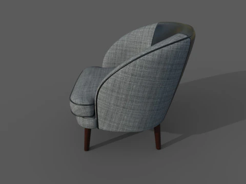Armchair 62 3D Model