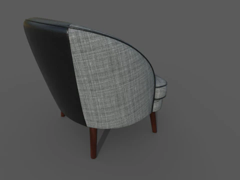 Armchair 62 3D Model
