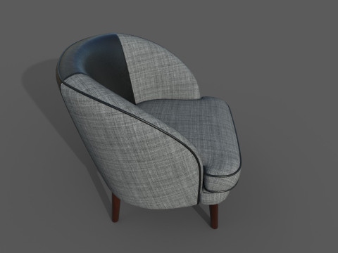 Poltrona 62 Modello 3D