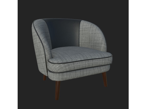 Poltrona 62 Modello 3D