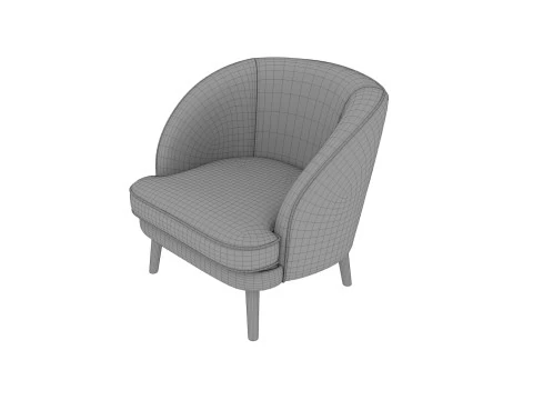 Armchair 62 3D Model
