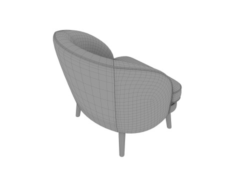 Poltrona 62 Modello 3D