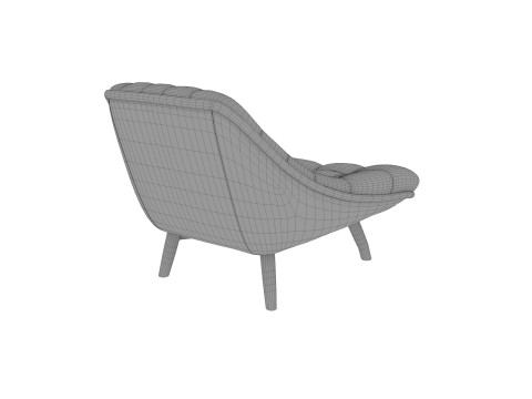 アームチェア 63 3Dモデル