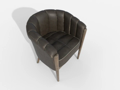 안락의자 65 3D 모델