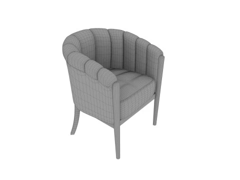 안락의자 65 3D 모델