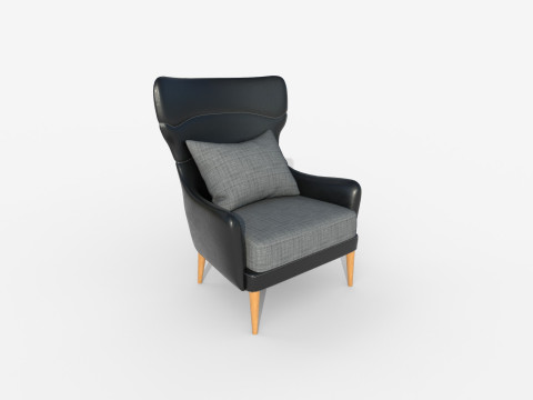 Fauteuil 66 3D Model