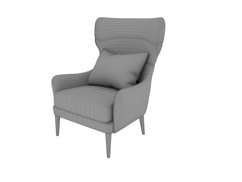 Крісло 66 3D Модель