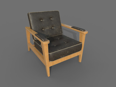扶手椅 67 3D 模型