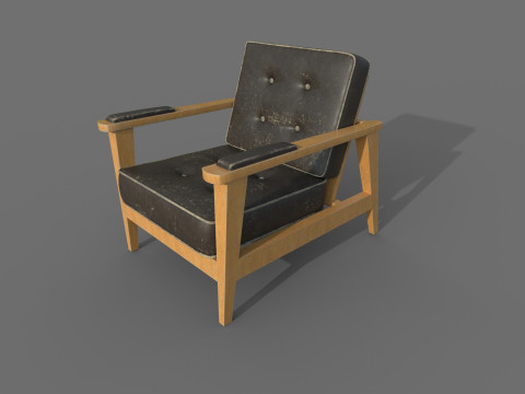 扶手椅 67 3D 模型