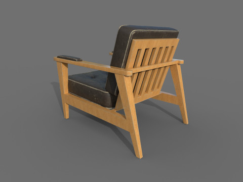 扶手椅 67 3D 模型