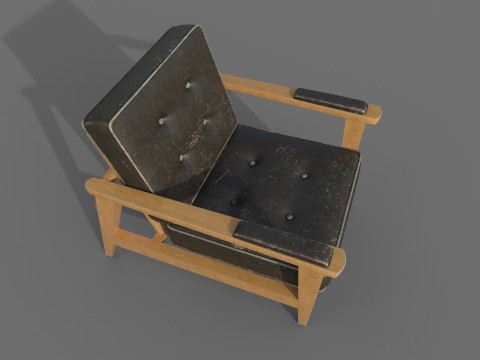 扶手椅 67 3D 模型