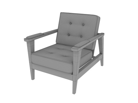 扶手椅 67 3D 模型