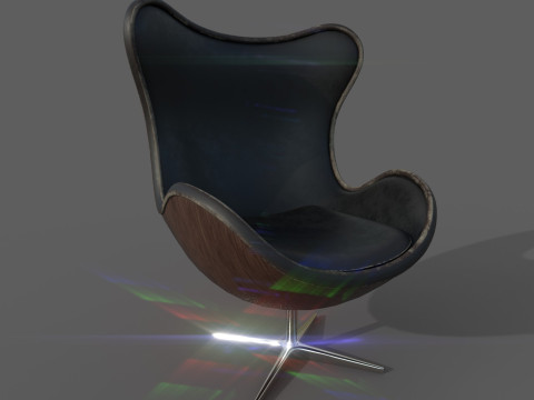 Крісло 68 3D Модель