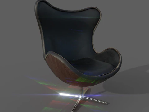 Armchair 68 3D Model