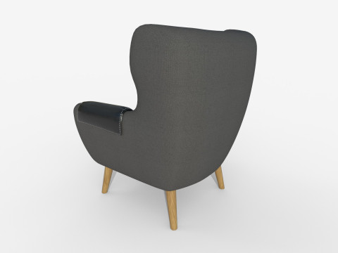 Fauteuil 70 Modèle 3D