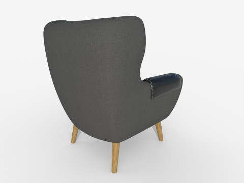 Fauteuil 70 Modèle 3D
