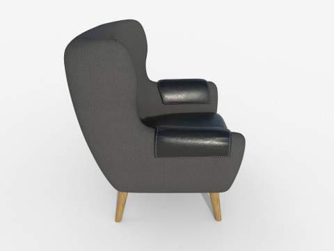 Fauteuil 70 Modèle 3D