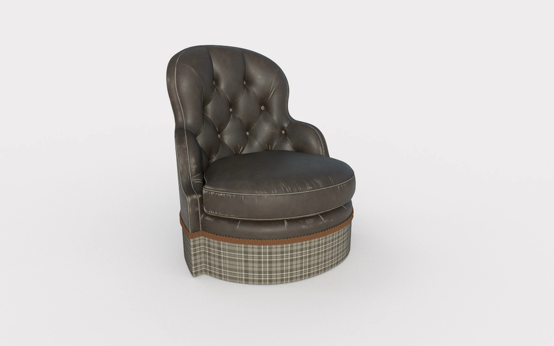 Armchair 75 3D Model .c4d .max .obj .3ds .fbx .stl .blend 