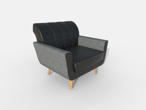 Sillón 76 Modelo 3D