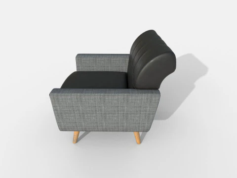 Armchair 76 3D Model
