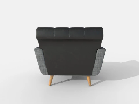 Armchair 76 3D Model