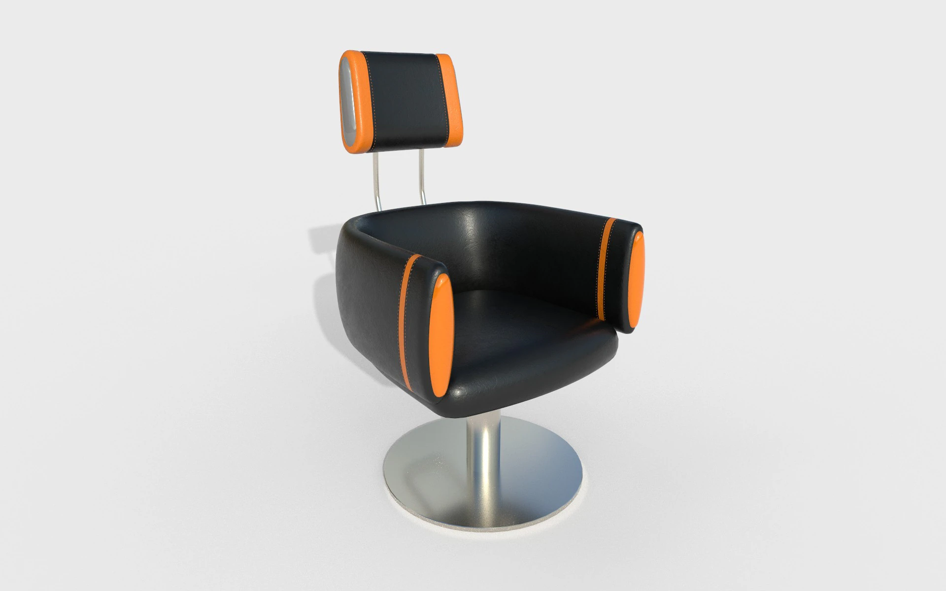 Armchair 77 3D Model .c4d .max .obj .3ds .fbx .stl .blend 