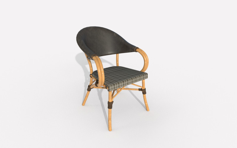 Fauteuil 79 3D Model .c4d .max .obj .3ds .fbx .stl .blend