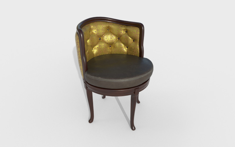 アームチェア 80 3Dモデル .c4d .max .obj .3ds .fbx .stl .blend