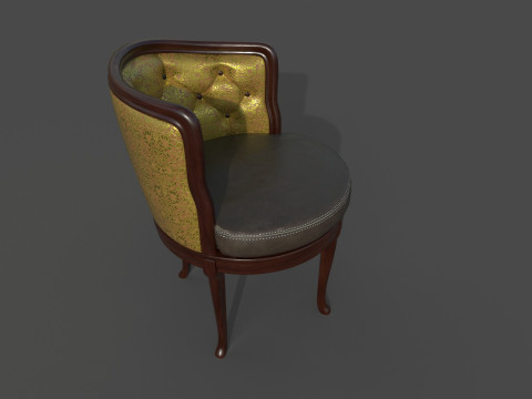 アームチェア 80 3Dモデル
